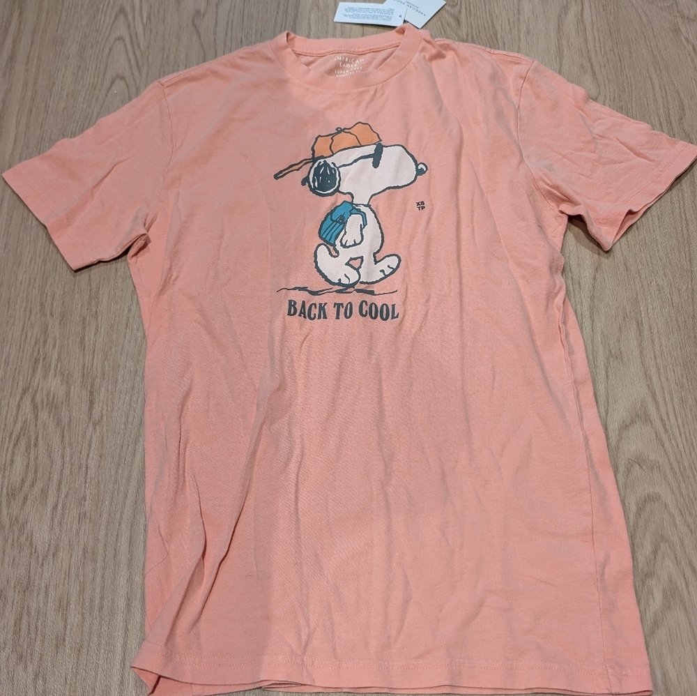 Brand New American Eagle Snoopy Short Sleeve T-shirt